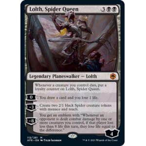 画像: 【ENG/AFR】蜘蛛の女王、ロルス/Lolth, Spider Queen 『M』 [黒]