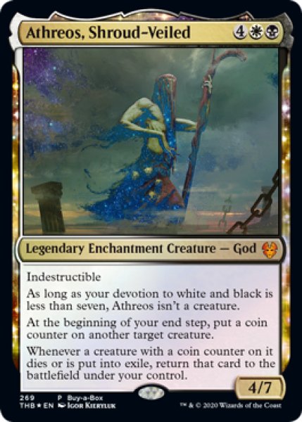 画像1: 【ENG/THB-BF】埋葬布を纏う者、エイスリオス/Athreos, Shroud-Veiled 『M』 [マルチ] (1)