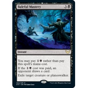 画像: 【ENG/STX/Foil★】悪意の熟達/Baleful Mastery 『R』 [黒]