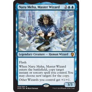 画像: 【ENG/DOM】練達の魔術師、ナル・メハ/Naru Meha, Master Wizard 『M』 [青]