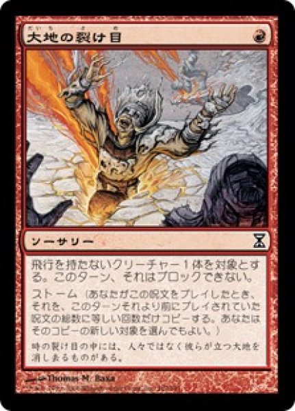 画像1: 【JPN/TSP】大地の裂け目/Ground Rift【EX-】 (1)