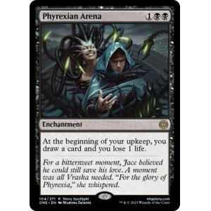 画像: 【ENG/ONE/Foil★】ファイレクシアの闘技場/Phyrexian Arena [黒] 『R』