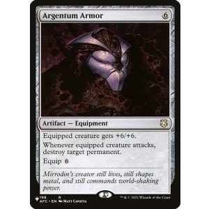 画像: 【ENG/The List】アージェンタムの鎧/Argentum Armor