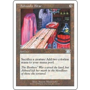 画像: 【JPN/6ED】アシュノッドの供犠台/Ashnod's Altar【EX-】