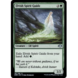 画像: 【ENG/DMR/FOIL★】エルフの指導霊/Elvish Spirit Guide