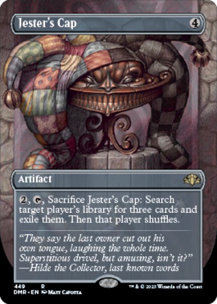 画像1: 【ENG/DMR-BF】道化の帽子/Jester's Cap【ボーダーレス】 (1)