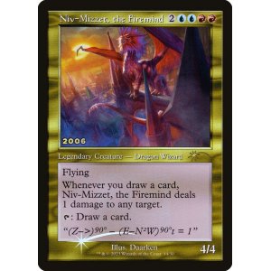 画像: 【ENG/PRM/FOIL★】火想者ニヴ＝ミゼット/Niv-Mizzet, the Firemind【30周年プロモ】