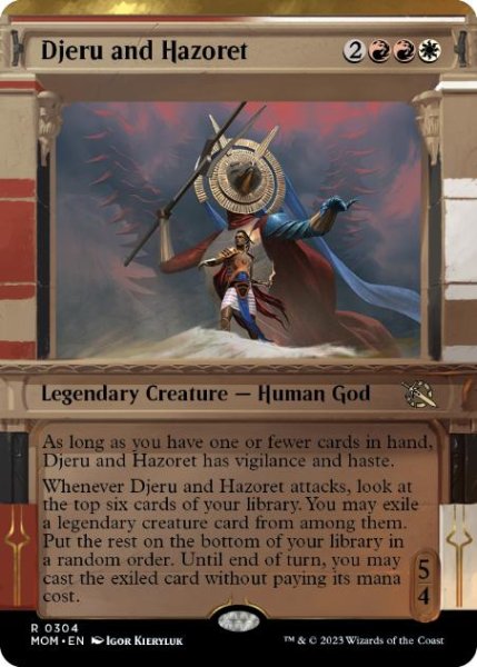 画像1: 【ENG/MOM-BF】デジェルとハゾレト/Djeru and Hazoret [マルチ] 『R』【ショーケース】 (1)