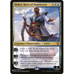 画像: 【ENG/The List】ドミナリアの英雄、テフェリー/Teferi, Hero of Dominaria