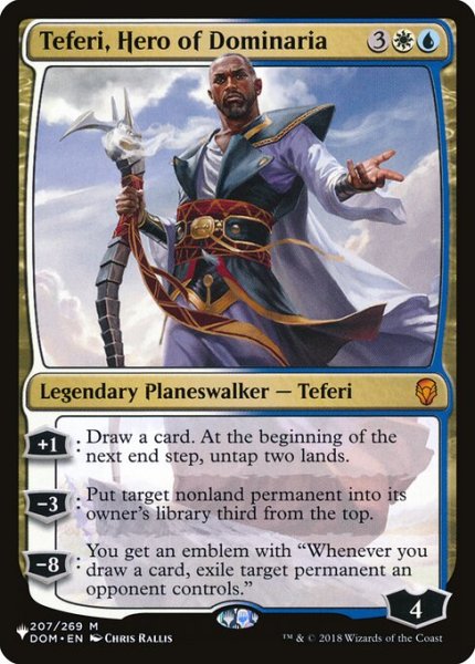 画像1: 【ENG/The List】ドミナリアの英雄、テフェリー/Teferi, Hero of Dominaria (1)