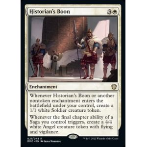 画像: 【ENG/DMC/FOIL★】歴史家の加護/Historian's Boon