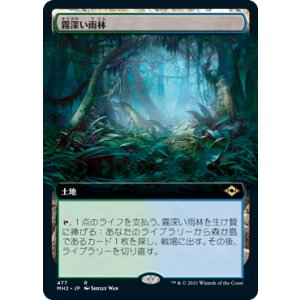画像: 【JPN/MH2-BF】霧深い雨林/Misty Rainforest【拡張アート】