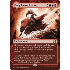 画像: 【ENG/WOT/Foil★】焦熱の解放/Fiery Emancipation [赤] 『R』