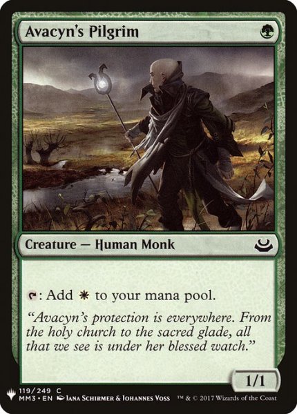 画像1: 【ENG/MB1】アヴァシンの巡礼者/Avacyn's Pilgrim (1)