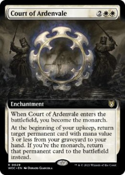 画像1: 【ENG/WOC/FOIL★】アーデンベイルの宮廷/Court of Ardenvale【拡張アート】 (1)