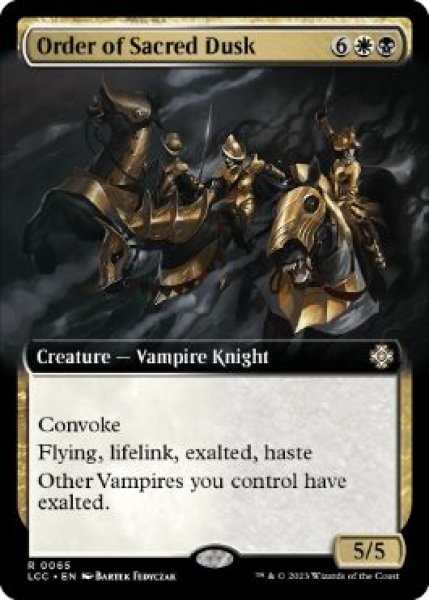 画像1: 【ENG/LCC】聖なる薄暮の騎士団/Order of Sacred Dusk【拡張アート】 (1)