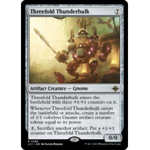 画像: 【ENG/LCI/Foil★】三重の稲妻巨人/Threefold Thunderhulk [茶] 『R』