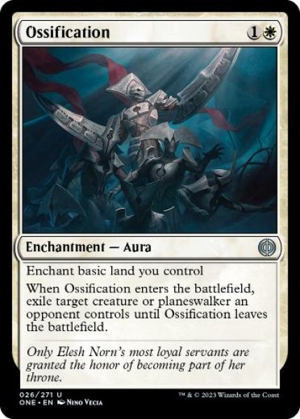 画像1: 【ENG/ONE】骨化/Ossification [白] 『U』 (1)