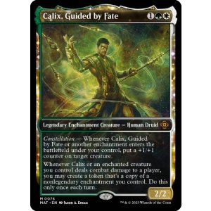画像: 【ENG/MAT-BF/FOIL★】運命に導かれし者、ケイリクス/Calix, Guided by Fate [マルチ] 『M』【ショーケース】