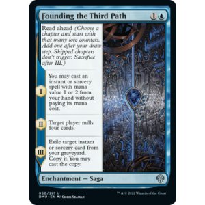 画像: 【ENG/DMU/Foil★】第三の道の創設/Founding the Third Path [青] 『U』