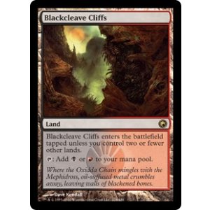 画像: 【ENG/SOM】黒割れの崖/Blackcleave Cliffs【EX-】