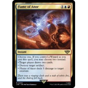 画像: 【ENG/LTR/Foil★】アノールの焔/Flame of Anor