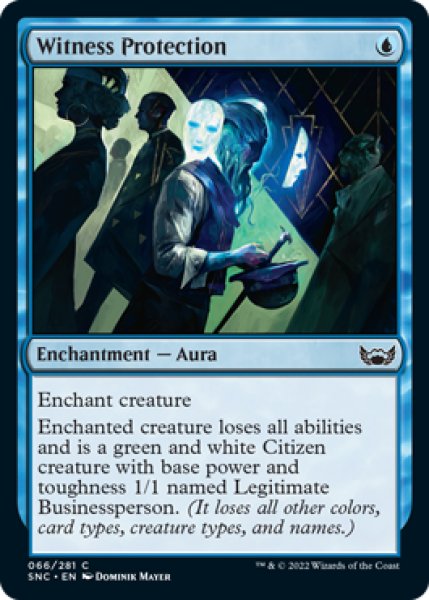 画像1: 【ENG/SNC】証人保護/Witness Protection [青] 『C』 (1)