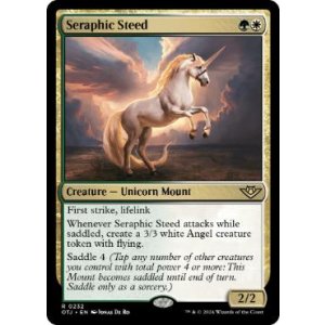 画像: 【ENG/OTJ/Foil★】熾天使の馬/Seraphic Steed [マルチ] 『R』