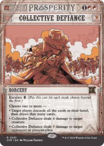 画像1: 【ENG/OTP】集団的抵抗/Collective Defiance [赤] 『R』 (1)