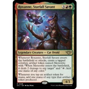 画像: 【ENG/OTJ/Foil★】落星の学者、ロクサーヌ/Roxanne, Starfall Savant [マルチ] 『R』