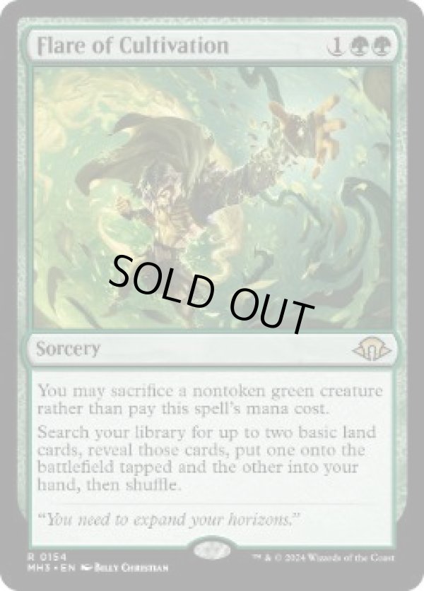 画像1: 【ENG/MH3/FOIL★】耕作の閃光/Flare of Cultivation