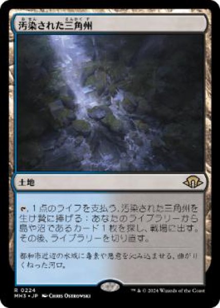 画像1: 【JPN/MH3/FOIL★】汚染された三角州/Polluted Delta (1)