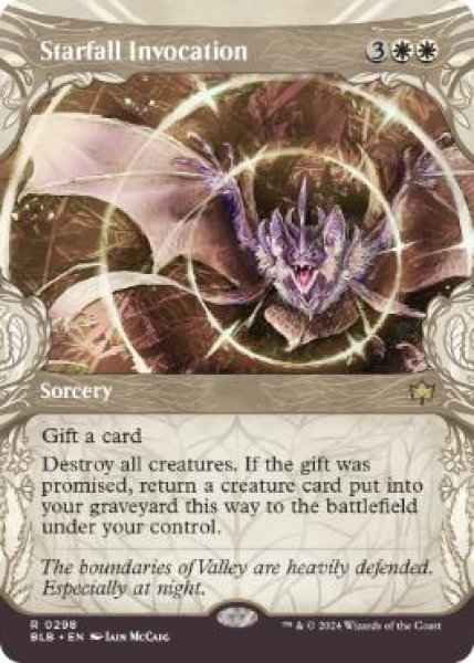 画像1: 【ENG/BLB-BF】落星の祈祷/Starfall Invocation  [白] 『R』【ショーケース】 (1)