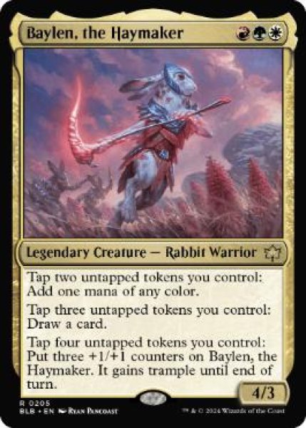 画像1: 【ENG/BLB】刈り手、ベイレン/Baylen, the Haymaker  [マルチ] 『R』 (1)