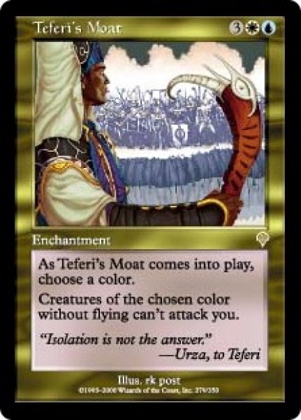 画像1: 【JPN/INV】テフェリーの濠/Teferi's Moat (1)