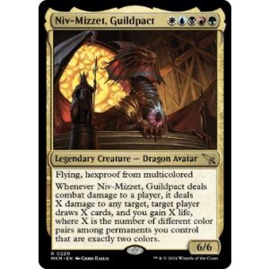画像: 【ENG/MKM】ギルドパクト、ニヴ＝ミゼット/Niv-Mizzet, Guildpact [マルチ] 『R』