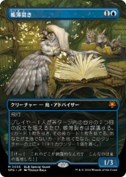 画像1: 【JPN/SPG】帳簿裂き/Ledger Shredder [青] 『M』 (1)