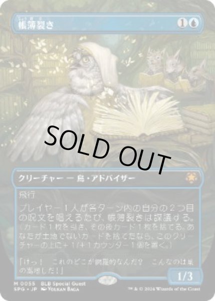 画像1: 【JPN/SPG】帳簿裂き/Ledger Shredder [青] 『M』   (1)