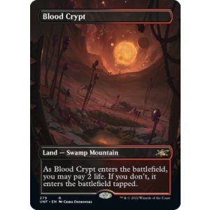 画像: 【ENG/UNF/FOIL★】血の墓所/Blood Crypt【ボーダーレス】