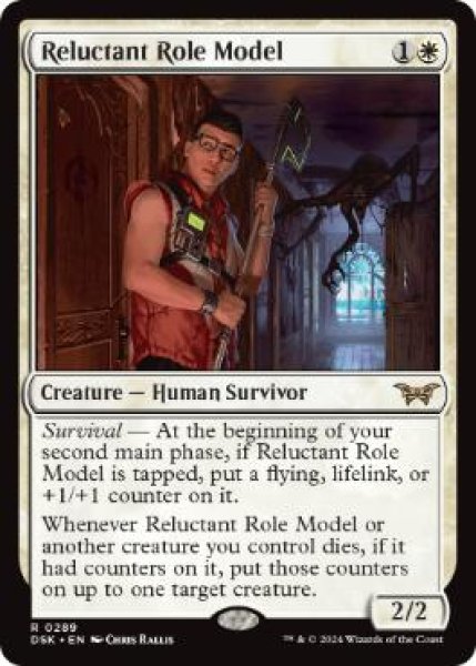 画像1: 【ENG/DSK-BF】尻込みする優等生/Reluctant Role Model  [白] 『R』 【隠れ潜む邪悪】 (1)