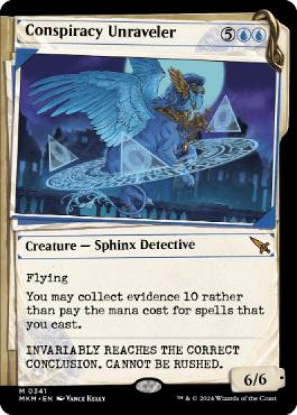画像1: 【ENG/MKM-BF】陰謀の解明者/Conspiracy Unraveler [青] 『M』【ショーケース】 (1)
