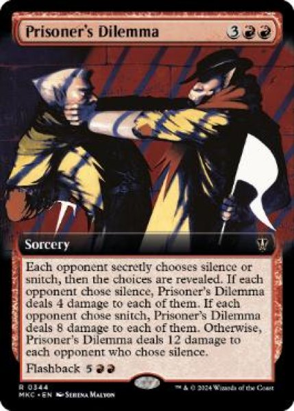 画像1: 【ENG/MKC】囚人のジレンマ/Prisoner's Dilemma【拡張アート】 (1)