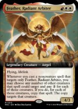 画像: 【ENG/MKC/FOIL★】光輝の調停者、フェザー/Feather, Radiant Arbiter【拡張アート】