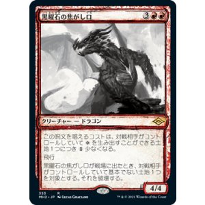 画像: 【JPN/MH2-BF】黒曜石の焦がし口/Obsidian Charmaw【スケッチ】