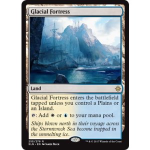 画像: 【ENG/XLN】氷河の城砦/Glacial Fortress 『R』 [土地]　