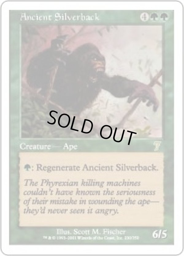 画像1: 【JPN/7ED/FOIL★】年経たシルバーバック/Ancient Silverback