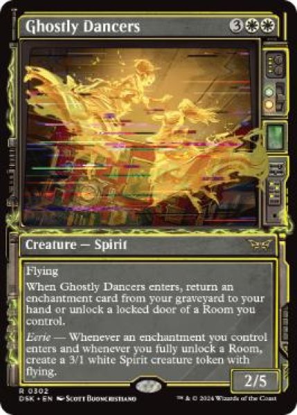 画像1: 【ENG/DSK-BF】亡者の踊り手/Ghostly Dancers  [白] 『R』【ショーケース】 (1)