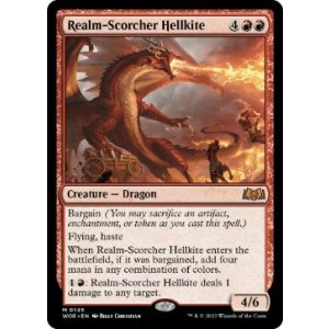 画像: 【ENG/WOE/Foil★】王国焦がしのヘルカイト/Realm-Scorcher Hellkite [赤] 『M』