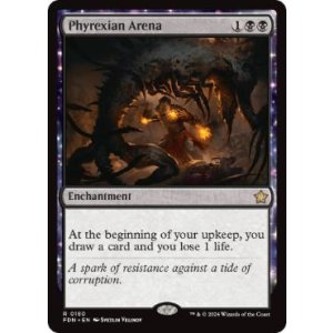 画像: 【ENG/FDN/FOIL★】ファイレクシアの闘技場/Phyrexian Arena  [黒] 『R』