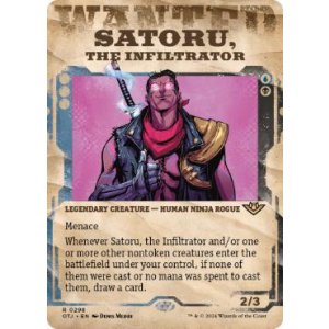 画像: 【ENG/OTJ-BF/Foil★】潜入者、悟/Satoru, the Infiltrator [マルチ] 『R』【ショーケース】